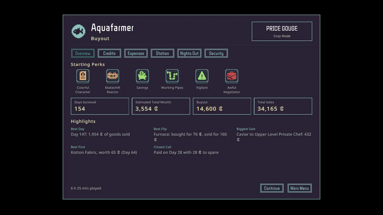 Probably Stolen Aquafarmer starting scenario overview