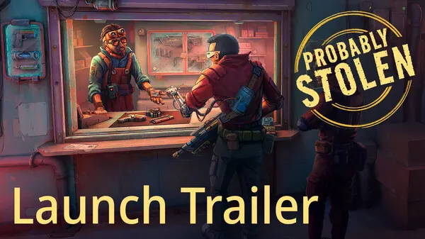 Probably Stolen Launch trailer thumbnail on Steam